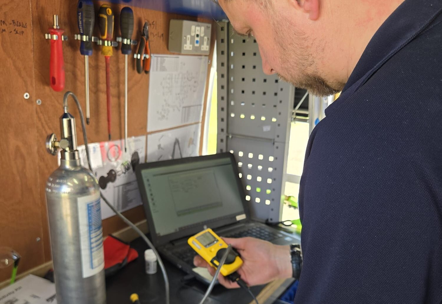 Professional equipment servicing