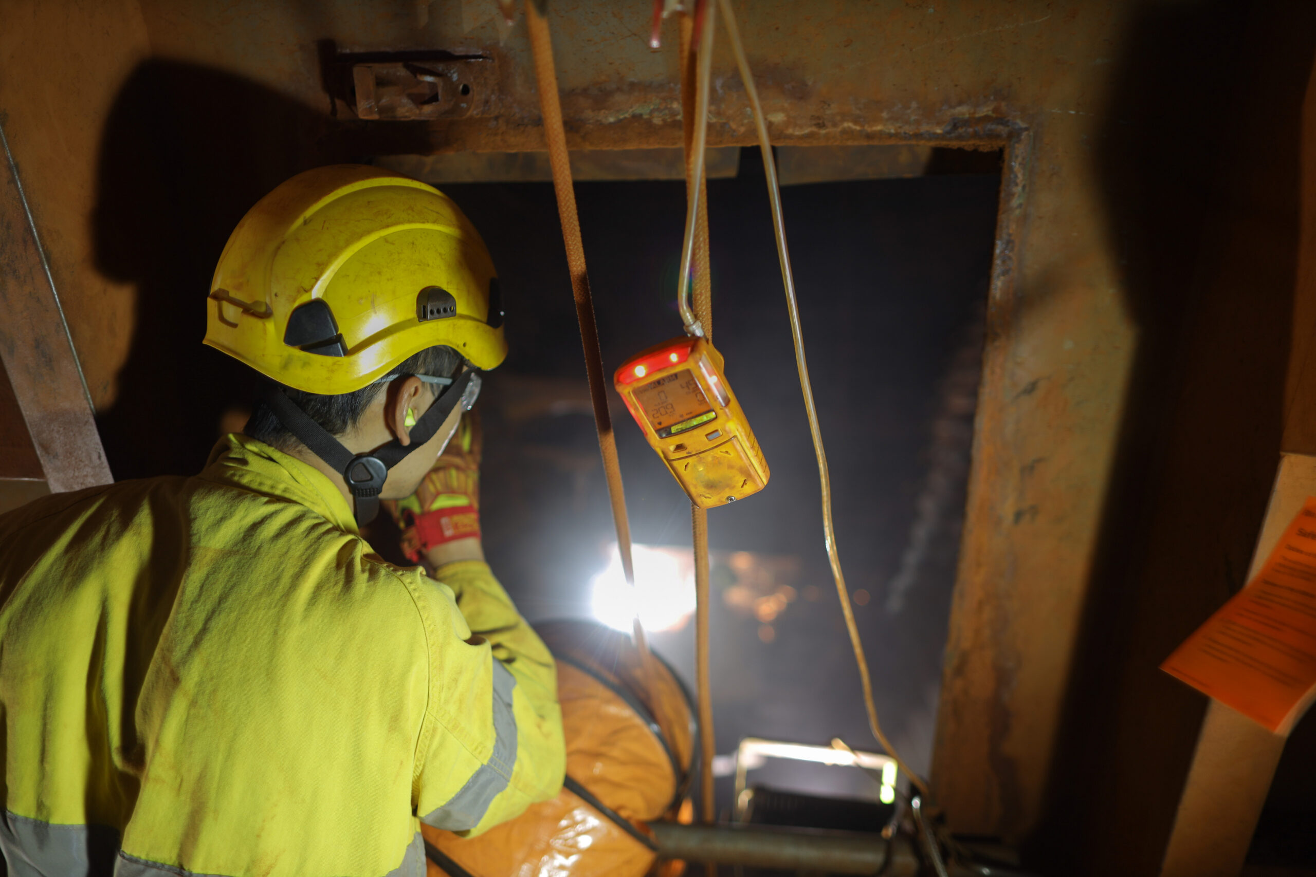 What happens when confined space equipment fails